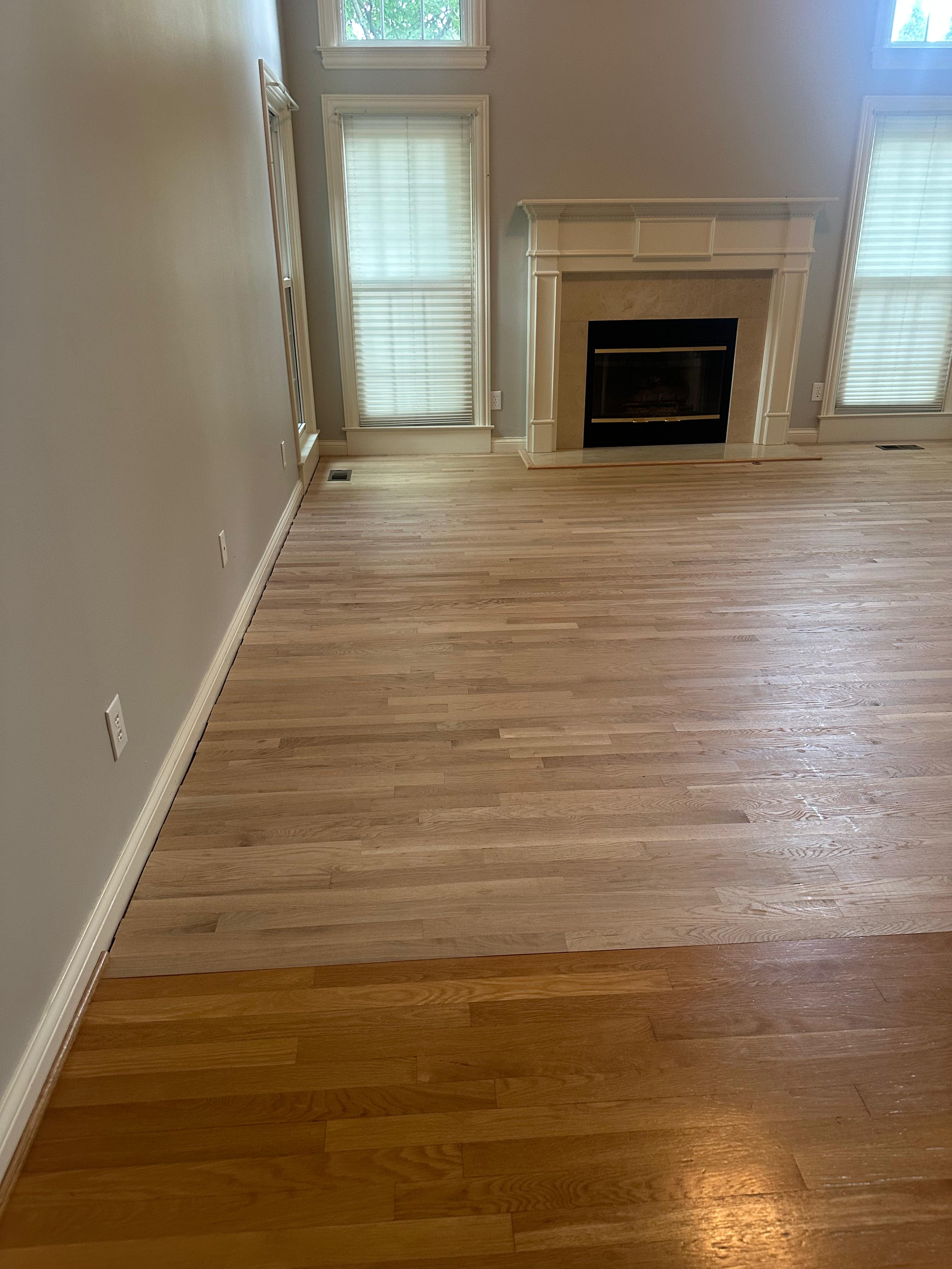 Hardwood Flooring project