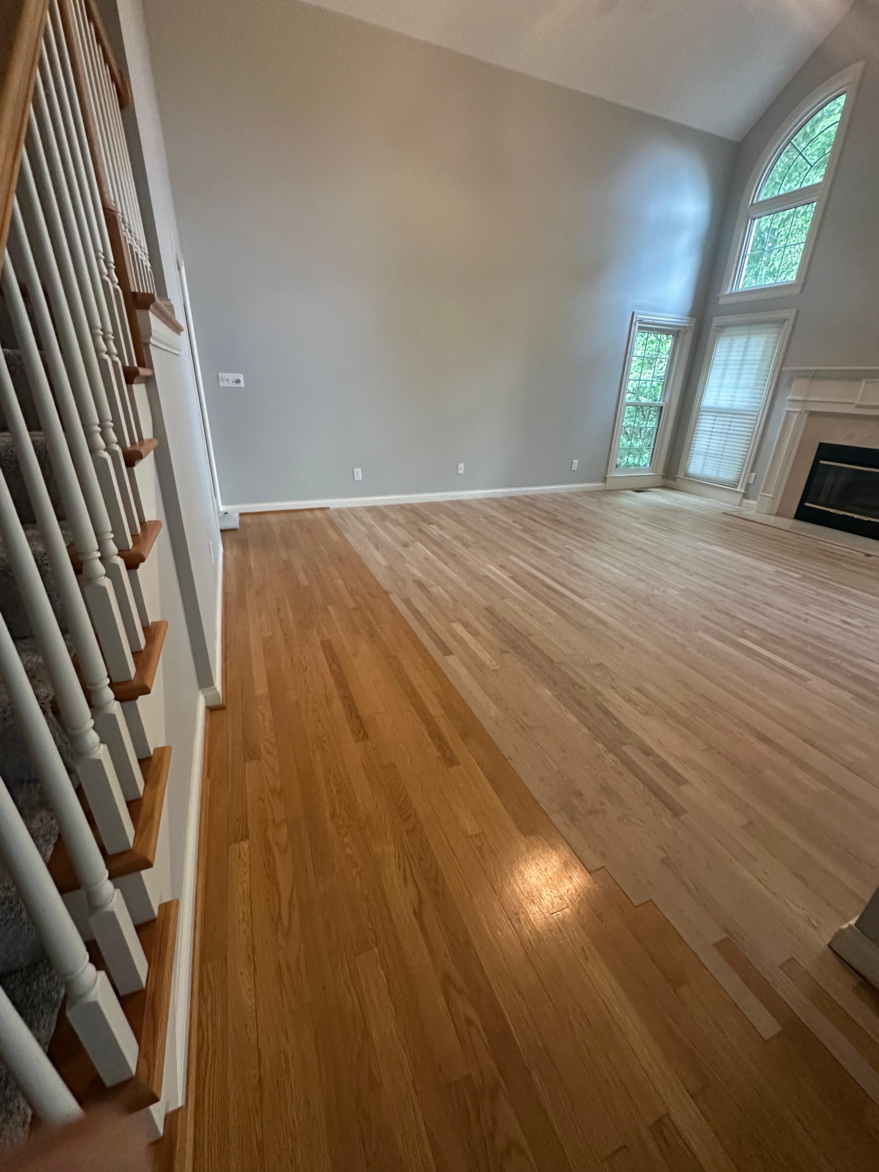Hardwood Flooring project