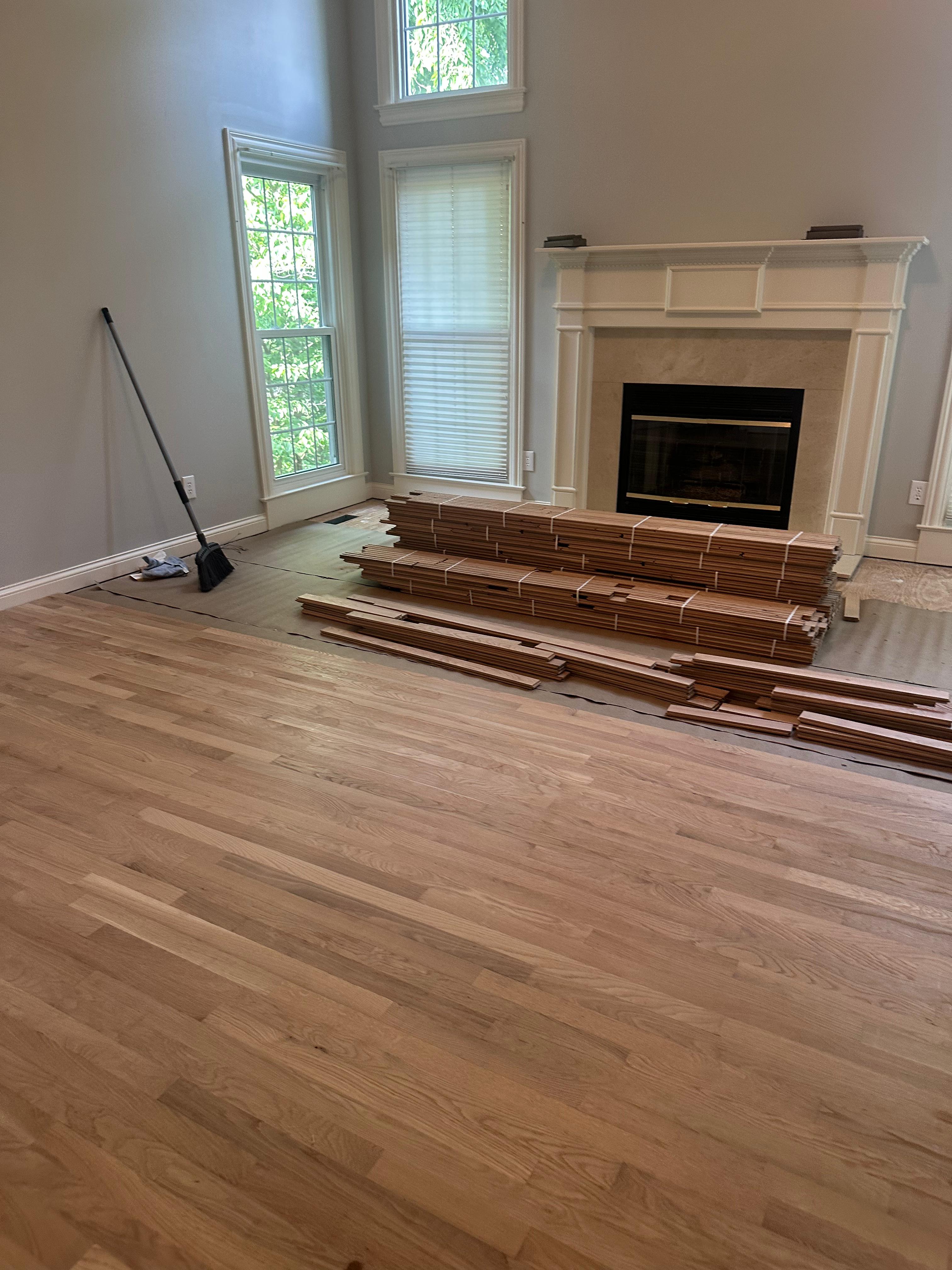 Hardwood Flooring project