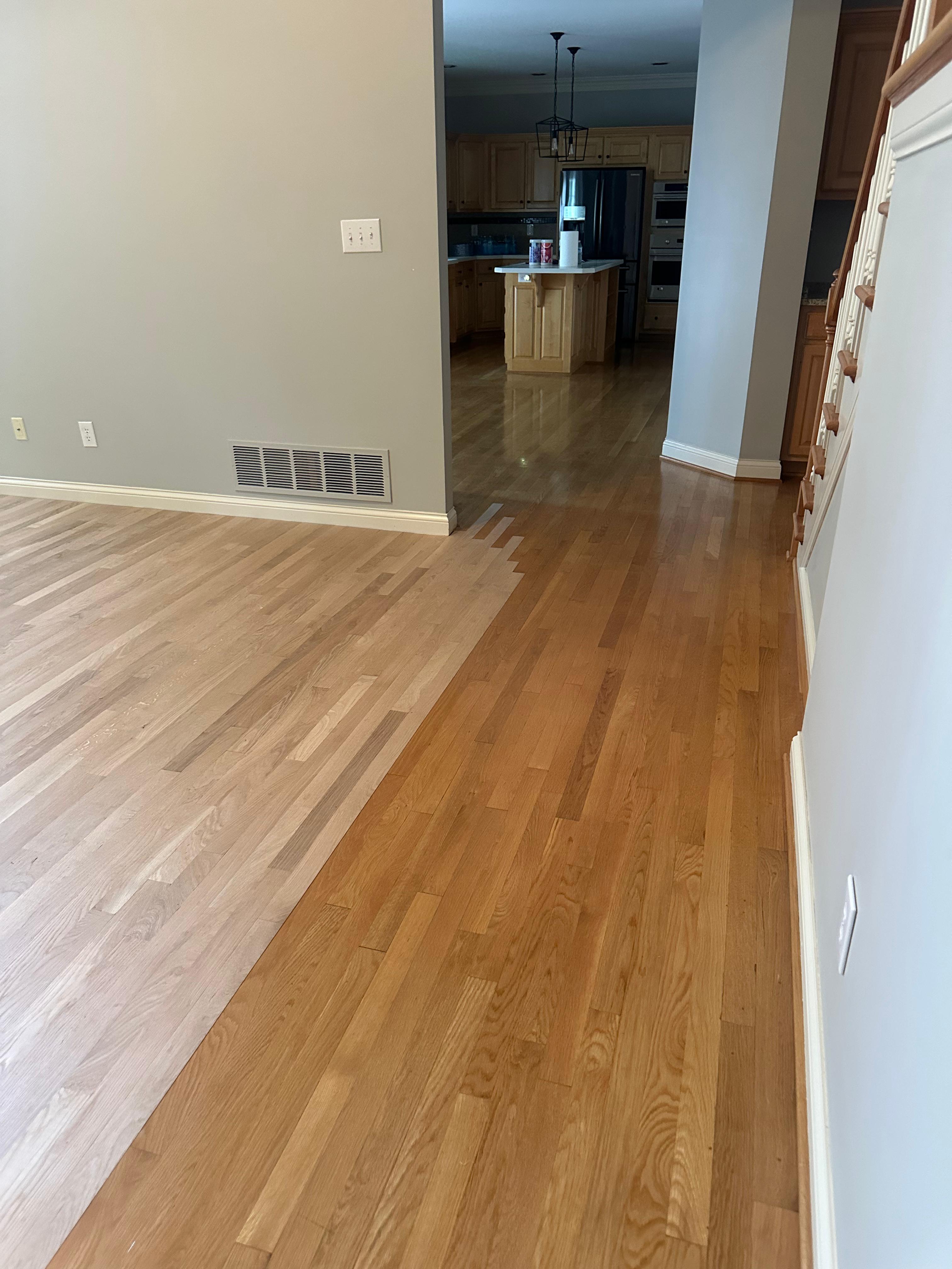 Hardwood Flooring project
