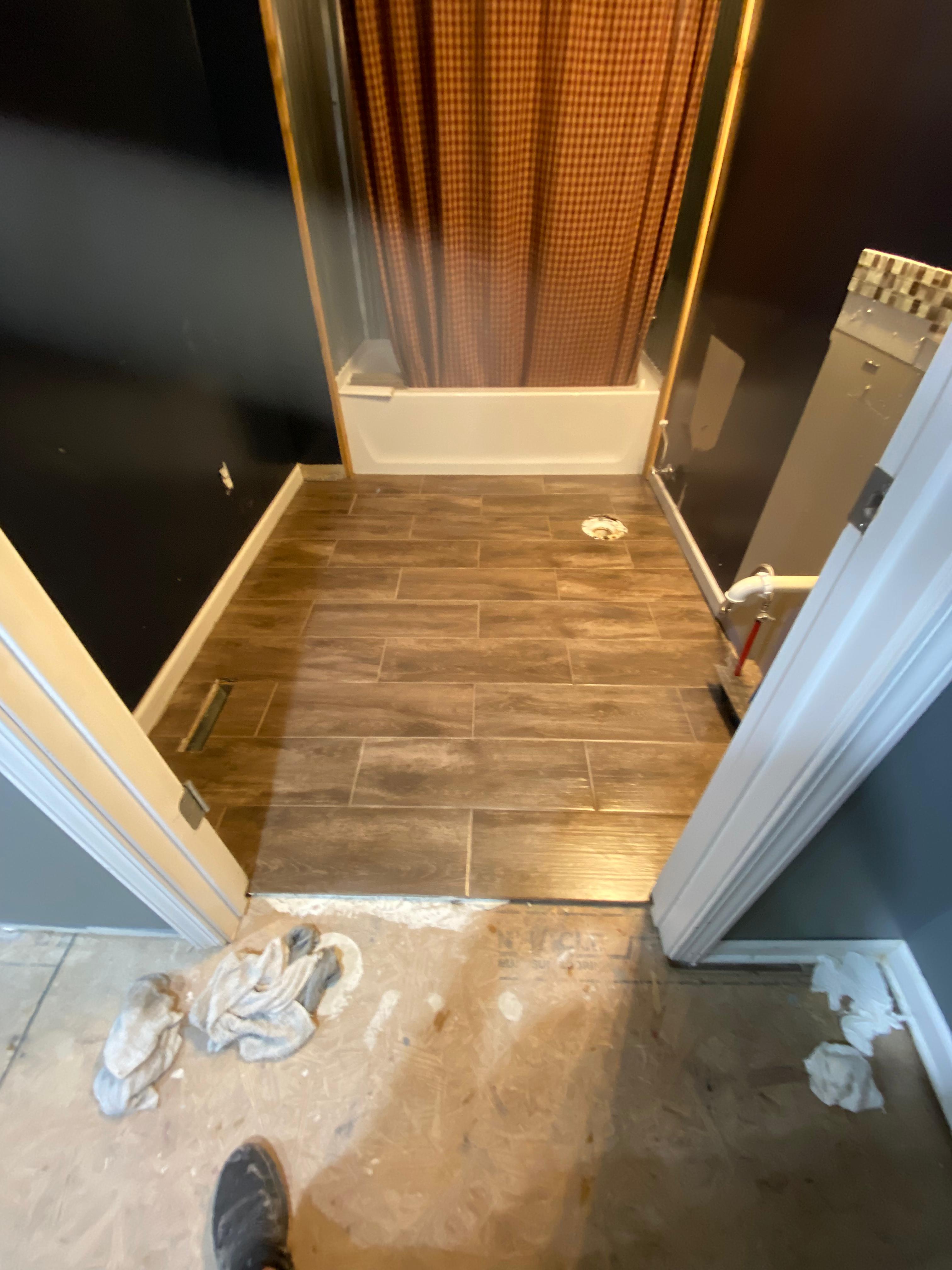 Tile Installation project