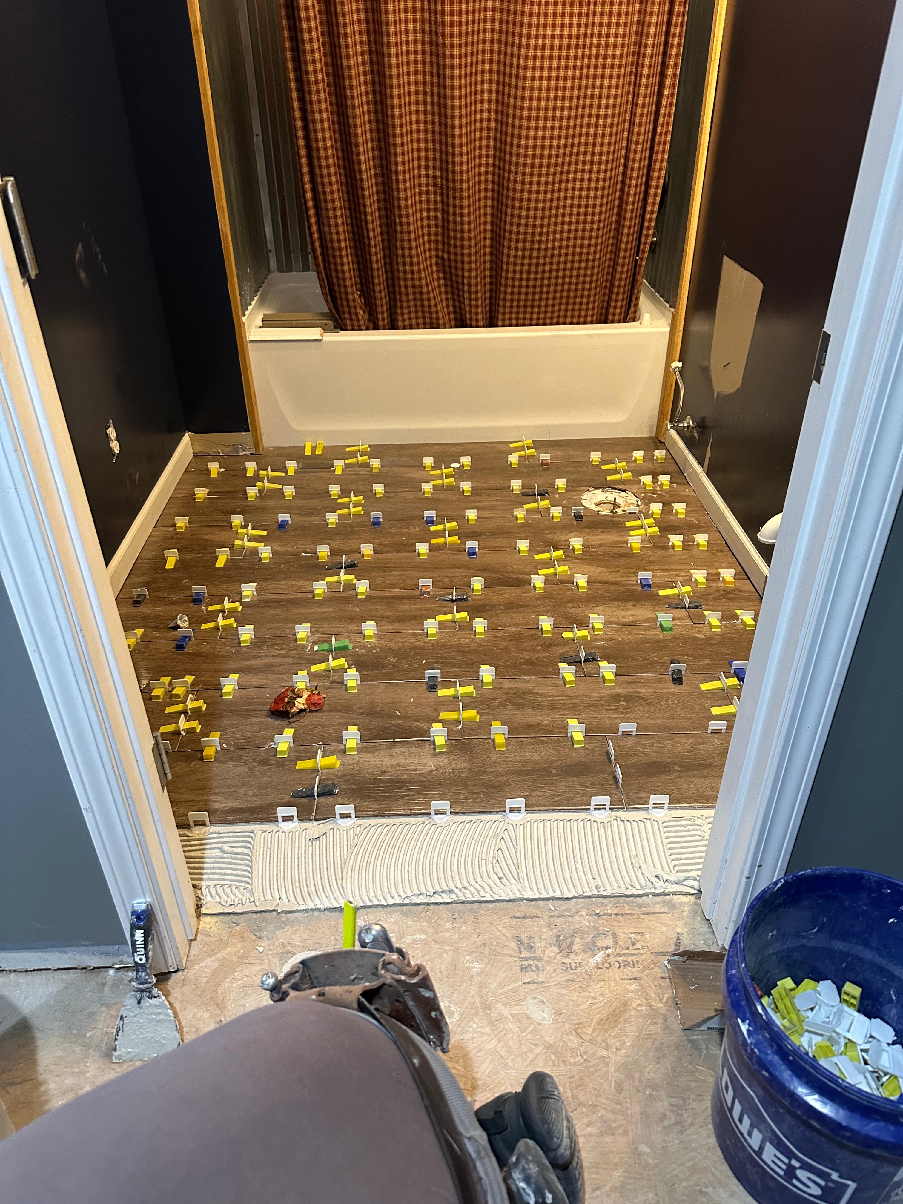 Tile Installation project